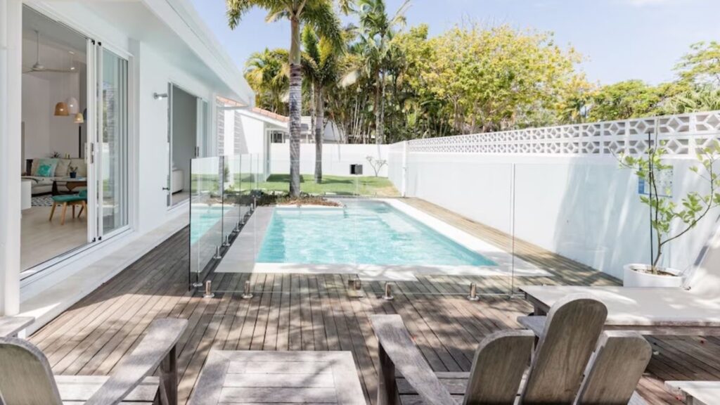 Ponciana House is a luxe Noosa Airbnb option.