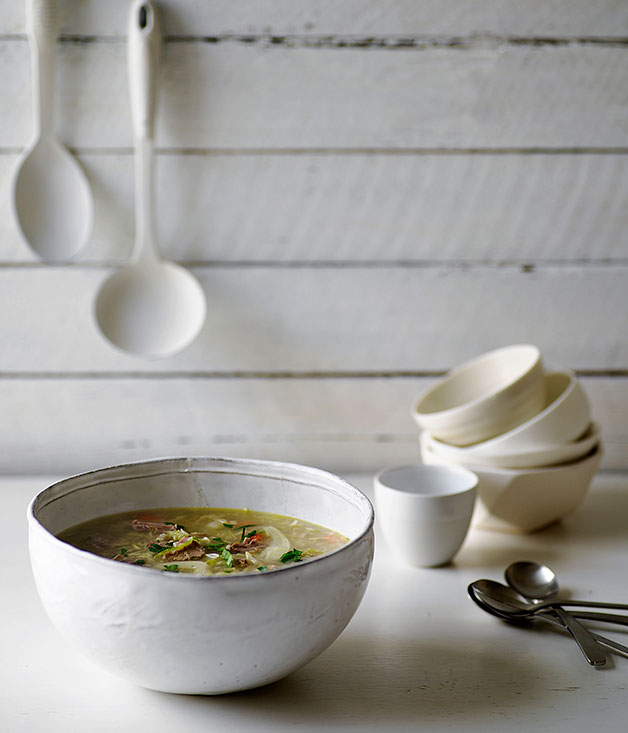 lamb and barley soup gourmet traveller