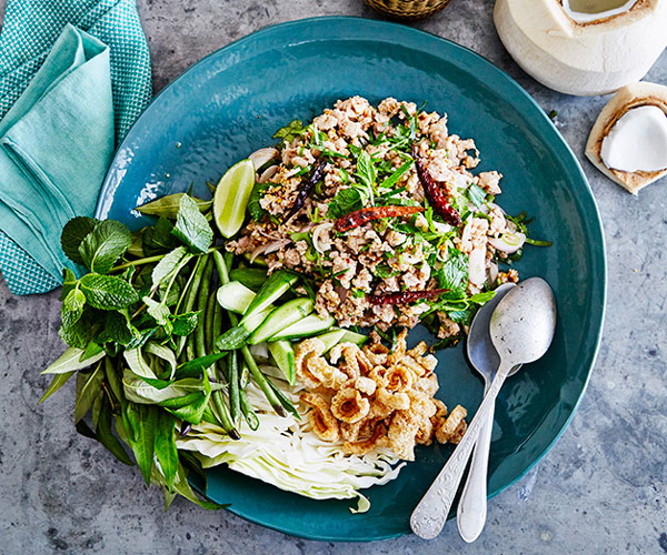 Larb gai recipe by Chat Thai's Amy Chanta | Gourmet Traveller