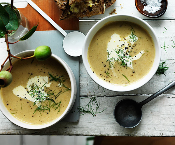 broccoli soup gourmet traveller